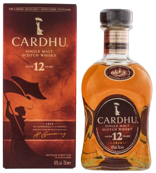 Cardhu Single Malt Whisky 12 Years Old, 0,7 L, 40%