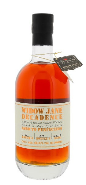 Widow Jane Decadence Bourbon Whiskey 0,7L 45,5%