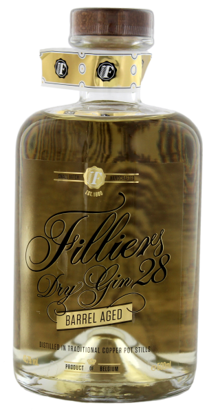 Filliers Dry Gin 28 Barrel Aged, 0,5 L, 43,7%