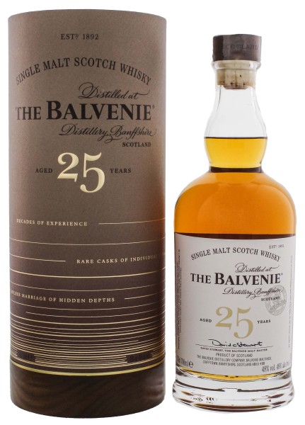 Balvenie Single Malt Whisky 25 Jahre The Rare Marriages 0,7L 48%