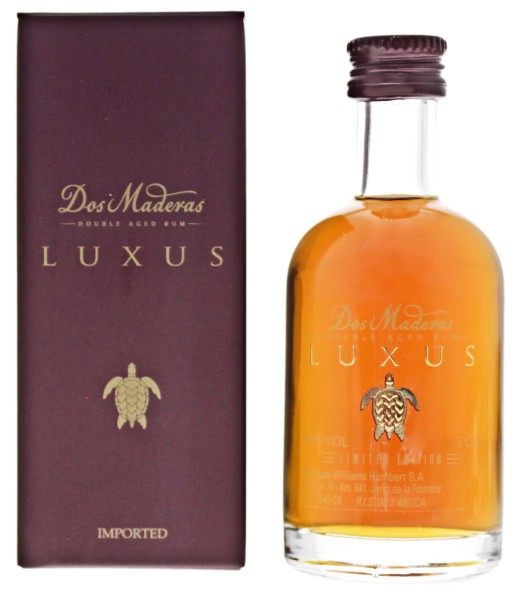 Dos Maderas Rum Luxus Miniatur 0,05L 40%