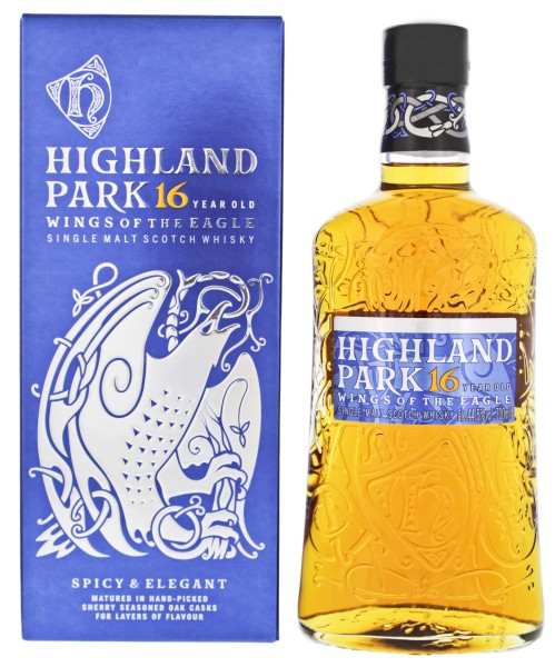 Highland Park Single Malt Whisky 16 Jahre Wings of the Eagle 0,7L 44,5%