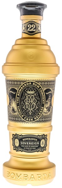 Bombarda Rum Sovereign 22 Jahre 0,7L 43%