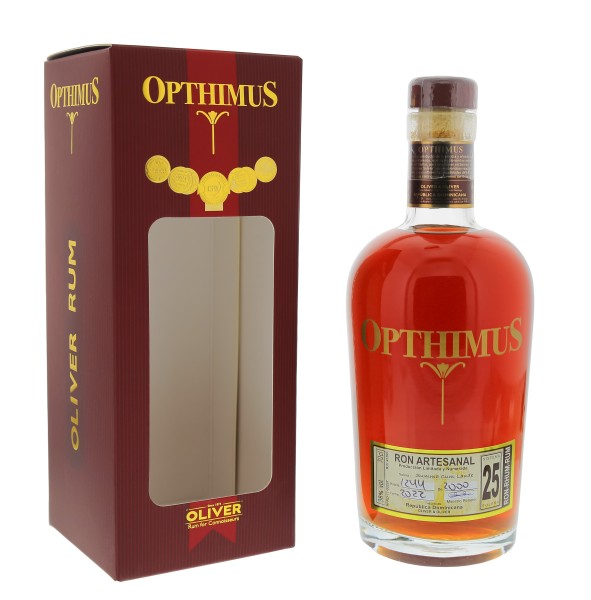 Opthimus Rum 25 Years Old 0,7L 38%