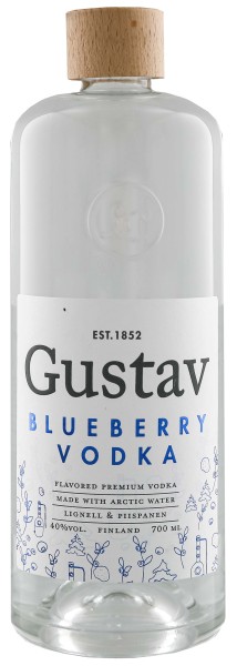 Gustav Blueberry Vodka 0,7 Liter
