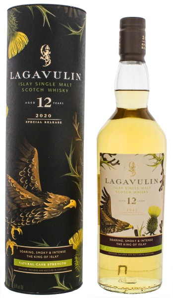 Lagavulin 12 Jahre Single Malt Whisky Special Release 2020 Cask Strength 0,7L 56,4%