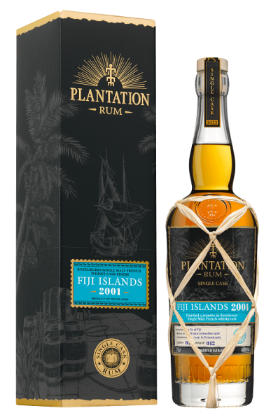 Plantation Fiji 2001 Single Cask Rozelieures Fumé Finish Rum 0,7L 45,8%