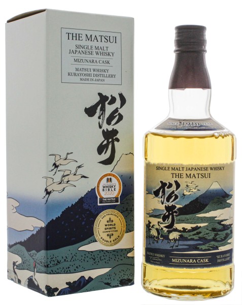 The Matsui Mizunara Cask Japanese Single Malt Whisky 0,7L 48%