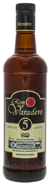 Varadero Rum Gold 5 Years Old, 0,7 L, 38%