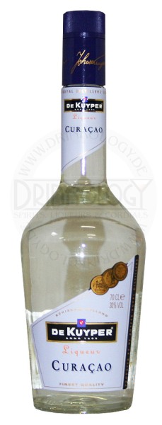 De Kuyper Curacao White Liqueur, 0,7 L, 30%