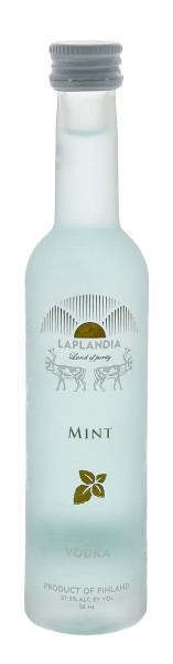 Laplandia Mint Flavored Vodka Miniatur 0,05L 37,5%