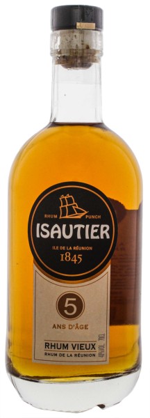 Isautier Rhum Vieux 5 Jahre, 0,7 L, 40%