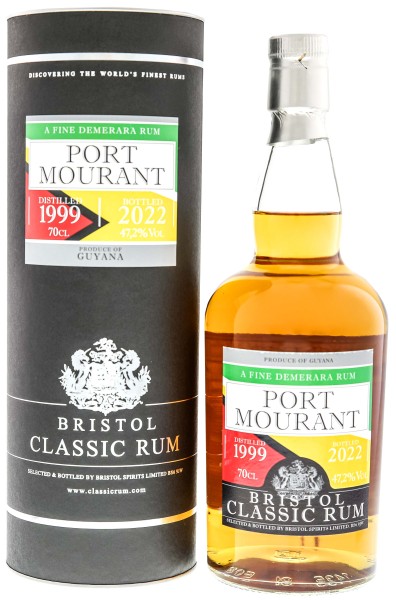 Bristol Rum Guyana Port Mourant 1999/2022 0,7L 47,2%
