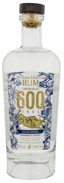 William Hinton Rum 600 Anos Limited Edition 0,7L 59%