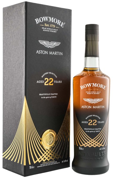 Bowmore Aston Martin 22 Jahre Masters Selection 0,7L 51,5%