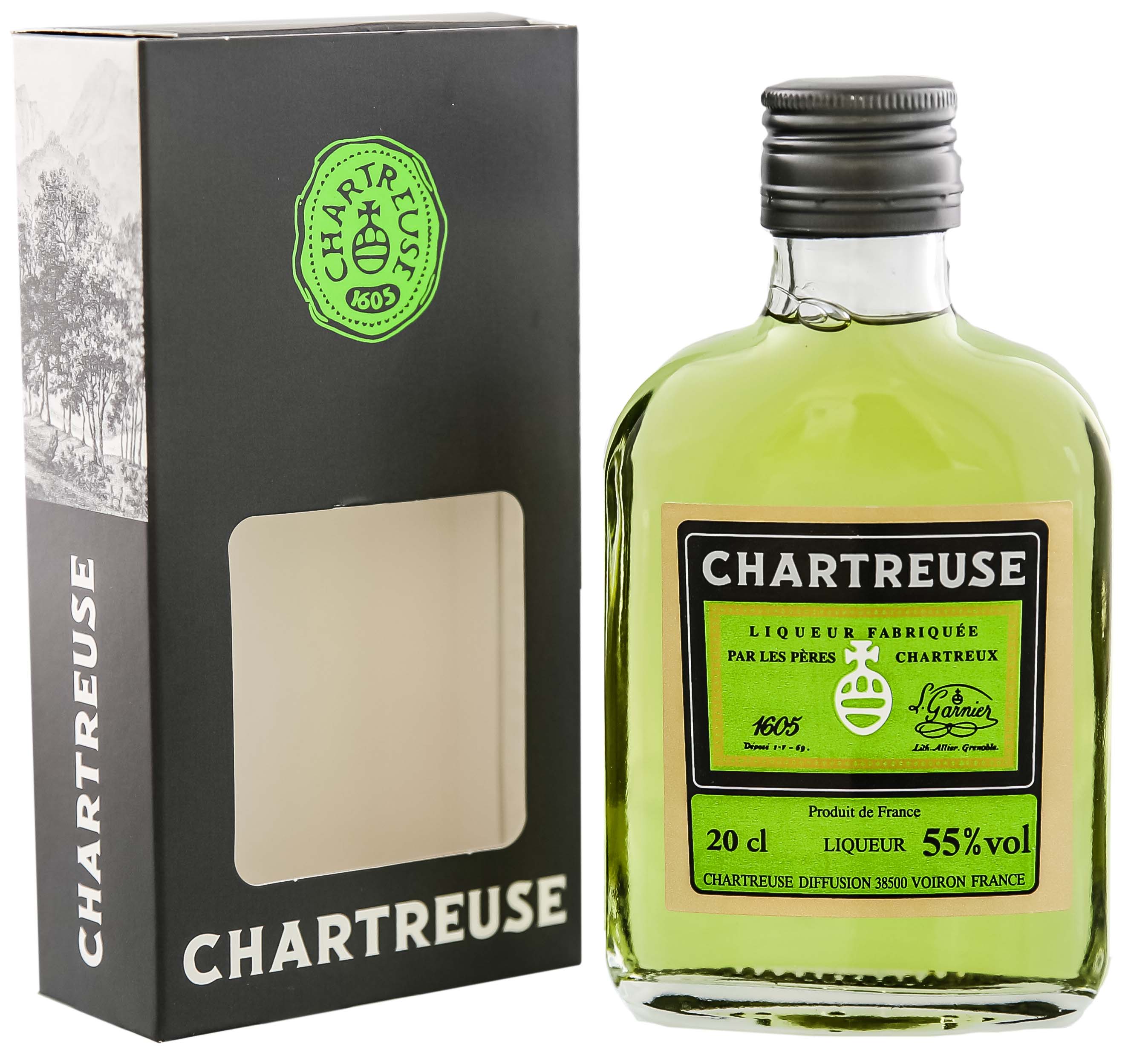 Chartreuse Verte Liqueur 0,2 Liter jetzt kaufen! Bitter Online Shop ...