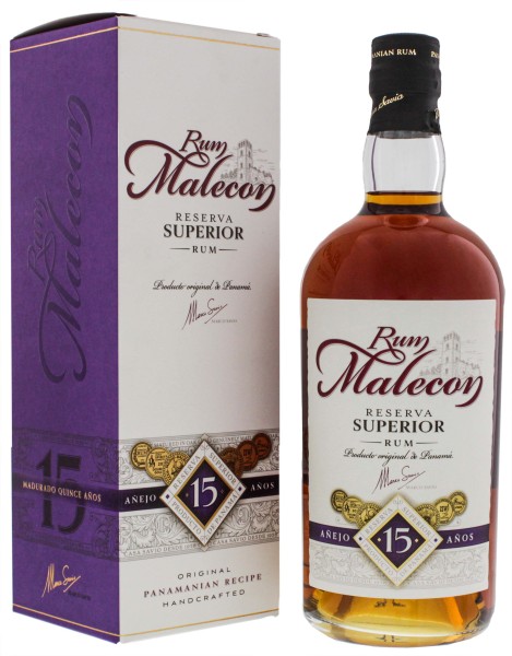 Malecon Rum Reserva Superior 15 Years Old 0,7L 40%