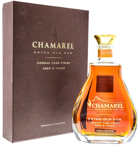 Chamarel XO Cognac Finish 8 Jahre Rum 0,7L 45%