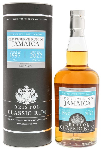 Bristol Rum Old Reserve of Jamaica 1997/2022 0,7L 47%