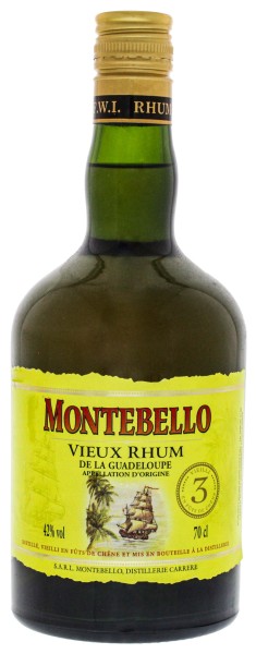 Montebello Rhum Vieux 3 Jahre 0,7L 42%