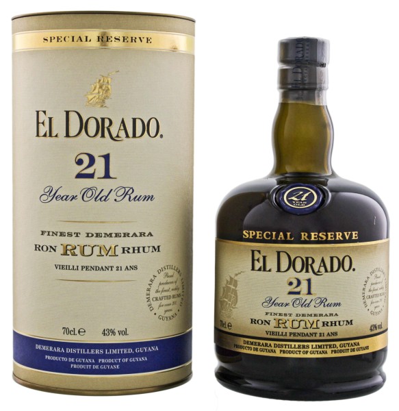 El Dorado 21 Jahre 0,7L 43%