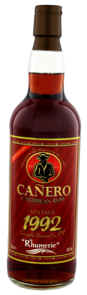 Canero Rum Vintage 1992 Single Cask, 0,7 L, 40%
