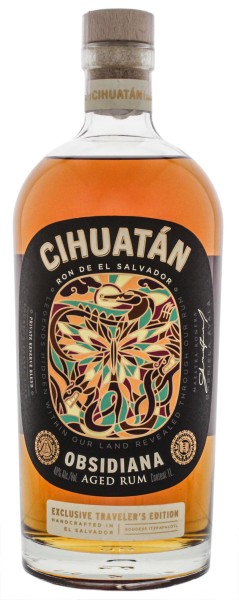 Ron de El Salvador Cihuatan Obsidiana Aged 1,0L 40%
