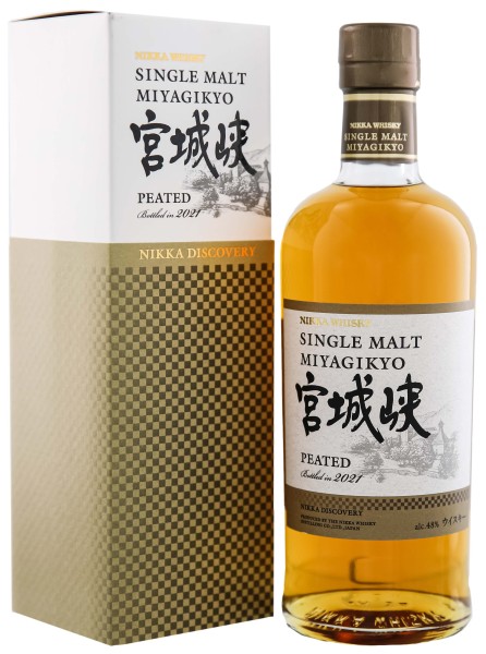 Nikka Peated Single Malt Whisky Miyagikyo Discovery Series 0,7L 48%
