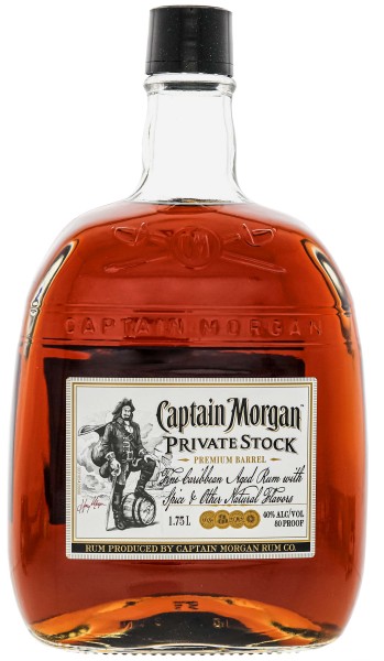 Captain Morgan Private Stock 1,75L 40%