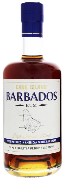 Cane Island Barbados Single Island Blend Rum 0,7L 40%
