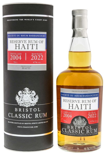 Bristol Reserve Rum of Haiti 2004/2022 0,7L 47%