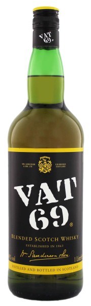 VAT 69 Blended Scotch Whisky 1,0L 40%