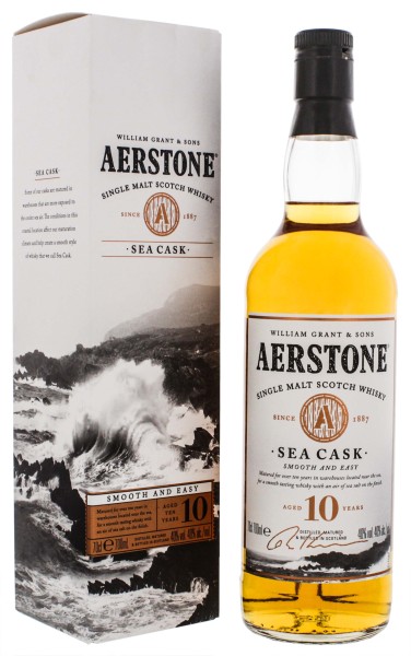 Aerstone Single Malt Whisky 10 Jahre Seacask 0,7L 40%