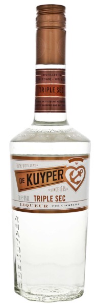 De Kuyper Triple Sec Liqueur, 0,7 L, 40%