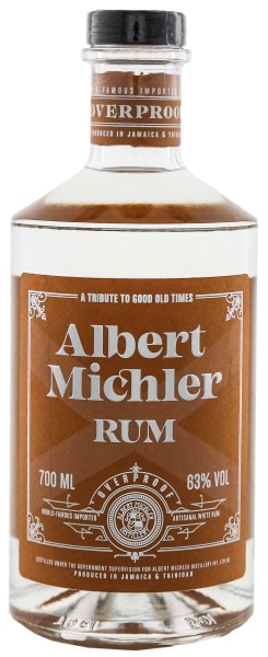 Michlers Overproof Artisanal White Rum 0,7L 63%