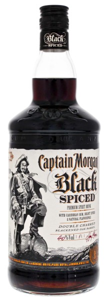 Captain Morgan Black Spiced 1,0 L 40%
