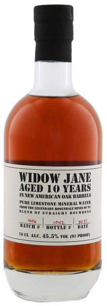 Widow Jane 10 Jahre Bourbon Whiskey 0,7L 45,5%