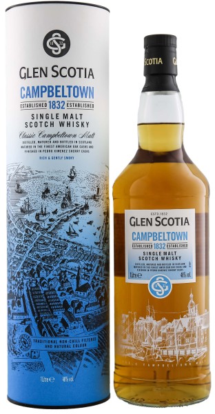 Glen Scotia 1832 Campbeltown Single Malt Scotch Whisky 1,0L 46%