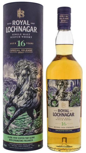 Royal Lochnagar Single Malt Whisky 16 Jahre Special Release 2021 0,7L 57,5%