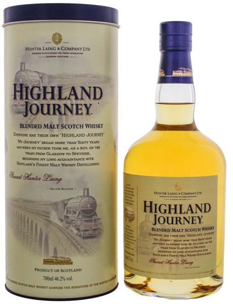 Highland Journey Blended Malt Whisky 0,7L 46,2%