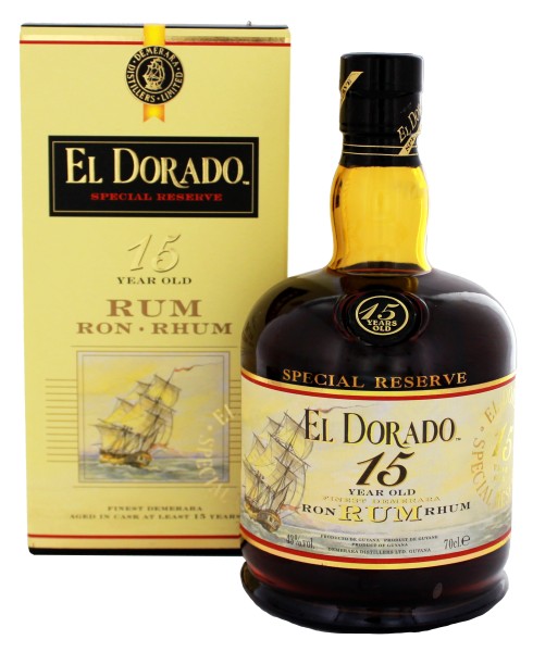 El Dorado Rum 15 Years Old 0,7L 43%