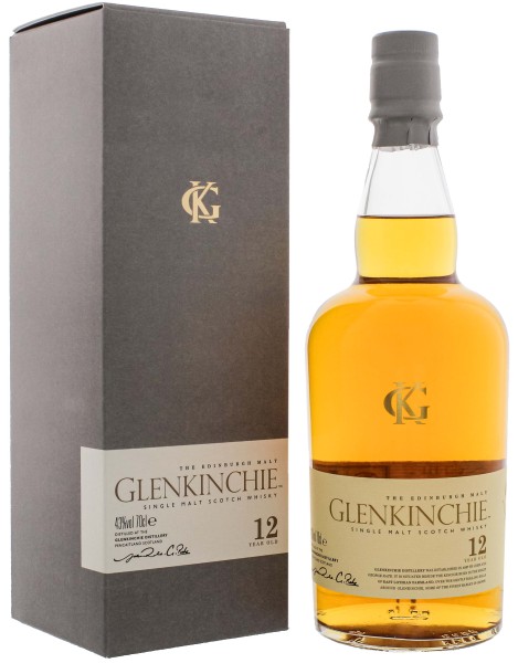 Glenkinchie Single Malt Whisky 12 Jahre, 0,7 L, 43%