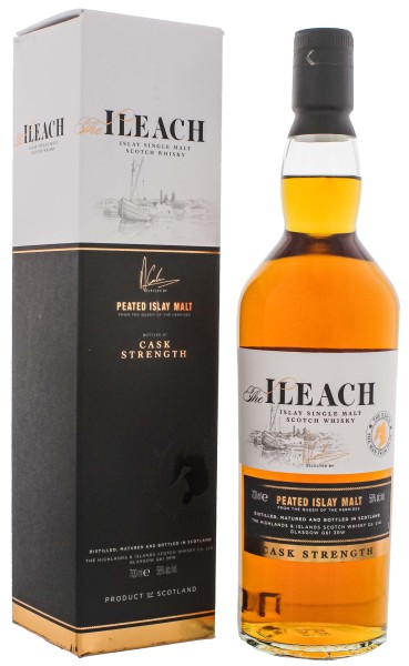 The Ileach Peated Islay Single Malt Whisky Cask Strength 0,7L 58%