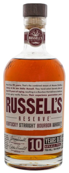 Russels Reserve 10 Jahre Kentucky Straight Bourbon Whiskey 0,7L 45%