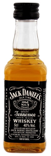 Jack Daniels Black Miniatur 0,05L 40%