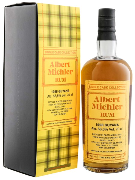 Albert Michler Guyana Single Cask Collection Rum 1998/2022 0,7L 56,6%