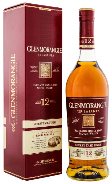 Glenmorangie Single Malt Whisky The Lasanta 0,7L 43%