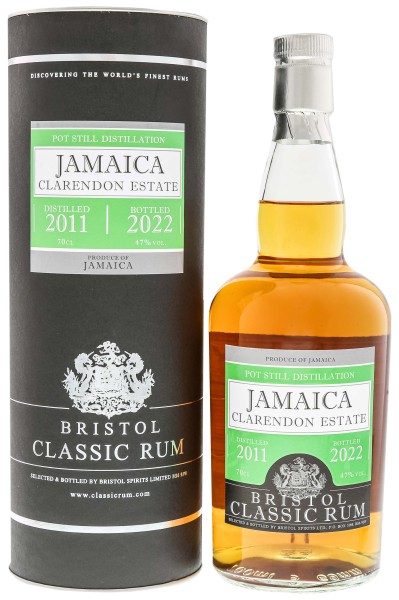 Bristol Rum Clarendon Estate Jamaica 2011/2022 0,7L 47%