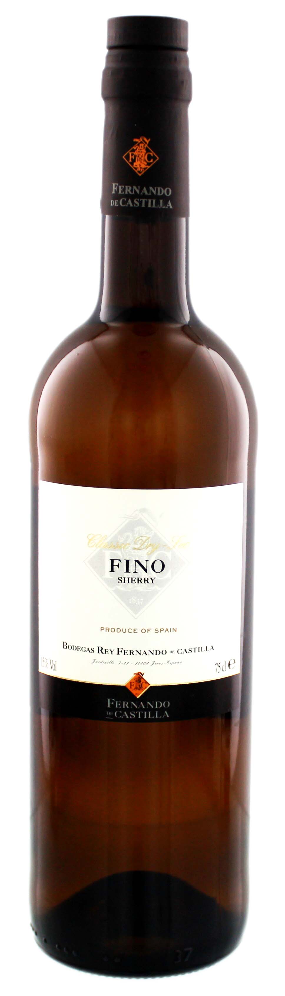 Fernando de Castilla Sherry Fino Classic Dry, 0,75 L, 15%