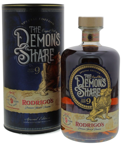 The Demons Share 9 Jahre Rodrigo's Reserve Rum of Panama 0,7L 40%